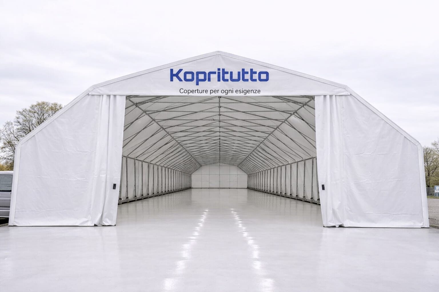 Capannone mobile Flexispace XXL Kopritutto